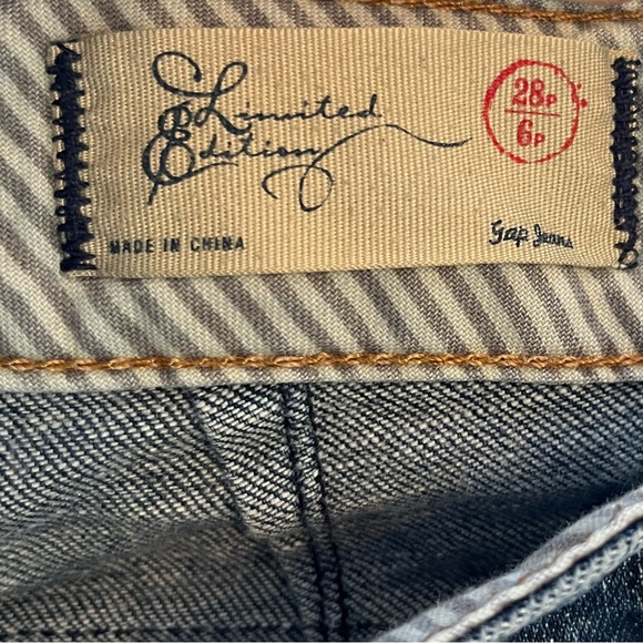 Gap Low rise flare jeans - darker wash - Picture 4 of 5